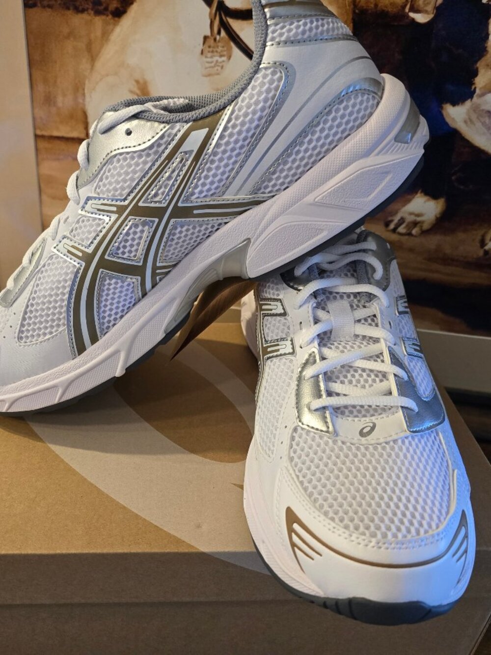 ASICS Gel-1130 White / Pepper 1203A609-104 Men's Sz 13 US Sneakers Shoes NEW